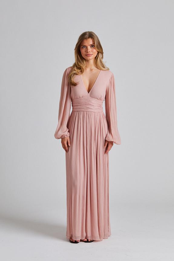 Envelope Riviera Dress Dusty Pink 